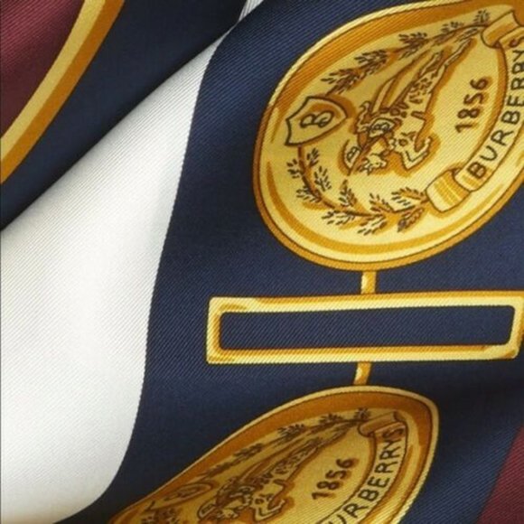 MSRP $350 NWT Archive Scarf Print Silk Square Scar - Picture 7 of 11